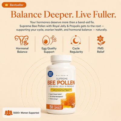 Aviron® Royal Jelly 2500mg — Women's Reproductive Health Formula