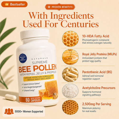 Aviron® Royal Jelly 2500mg — Women's Reproductive Health Formula