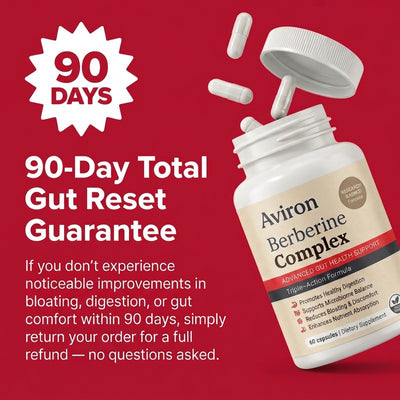 Aviron™ Gut Reset Complex with Berberine, Allicin & Piperine